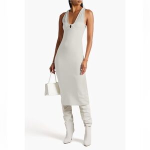 Dion Lee | Dresses | Dion Lee Cami Fine Line Slip Midi Dress Blue | Poshmark